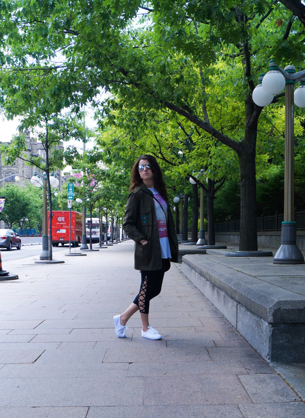 Athletic + Military Jacket